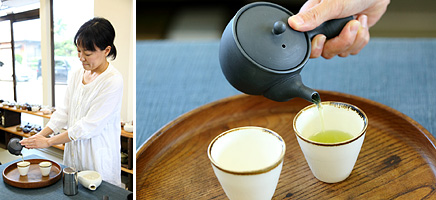 お茶でほっとひといきイメージ お茶でほっとひといきイメージ